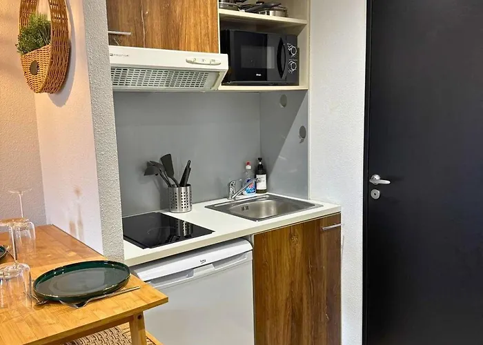 Le Montagnard - Wifi - Clim - Chaleureux Apartment *